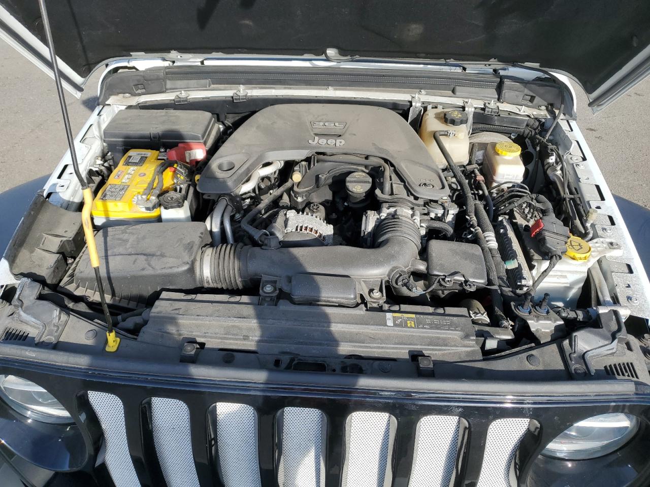 2020 Jeep Wrangler VIN 1C4HJXDG1LW17023T Copart auction photo, missing/altered vin damage thumbnail 11