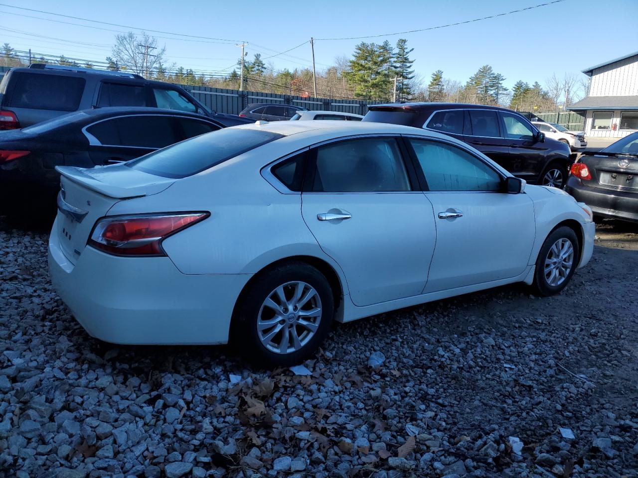 2014 Nissan Altima VIN 1N4AL3AP7EC326737 Copart auction photo, side / rear end damage thumbnail 3