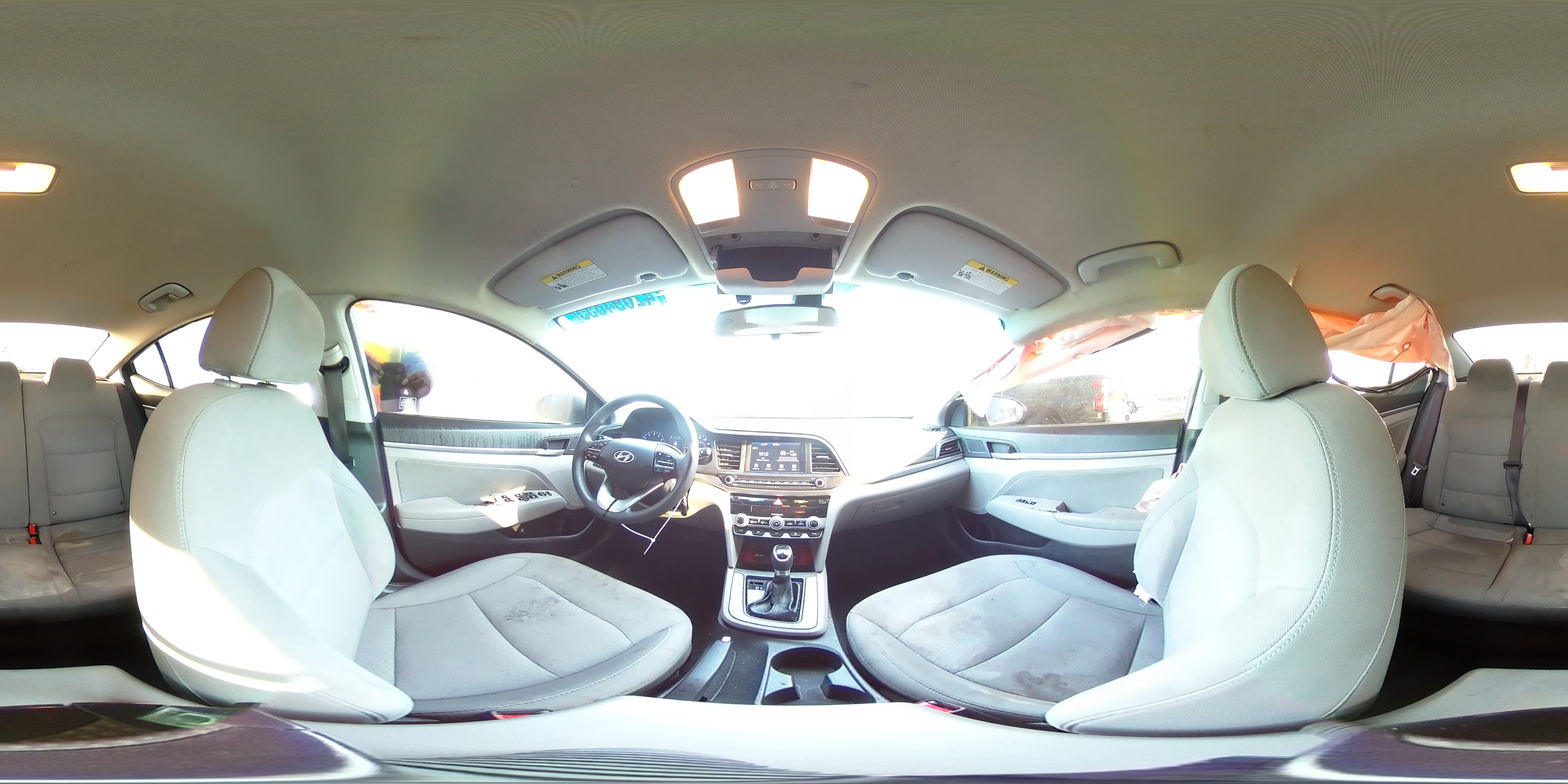 2020 Hyundai Elantra VIN 5NPD84LF9LH586013 Copart auction photo, side damage thumbnail 12