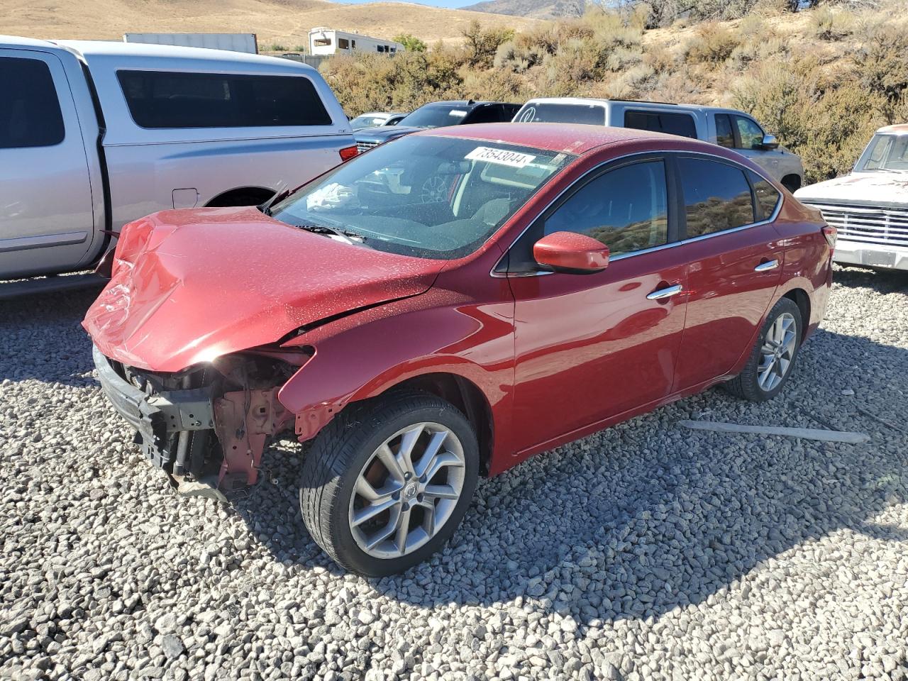 2014 Nissan Sentra VIN 3N1AB7AP5EL627065