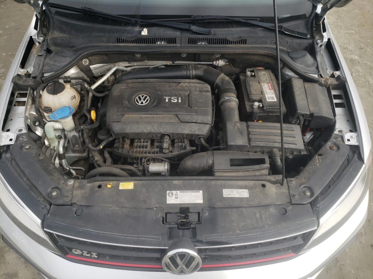 2016 Volkswagen Jetta VIN 3VW4T7AJ9GM349137 Copart auction photo, rear end damage thumbnail 11