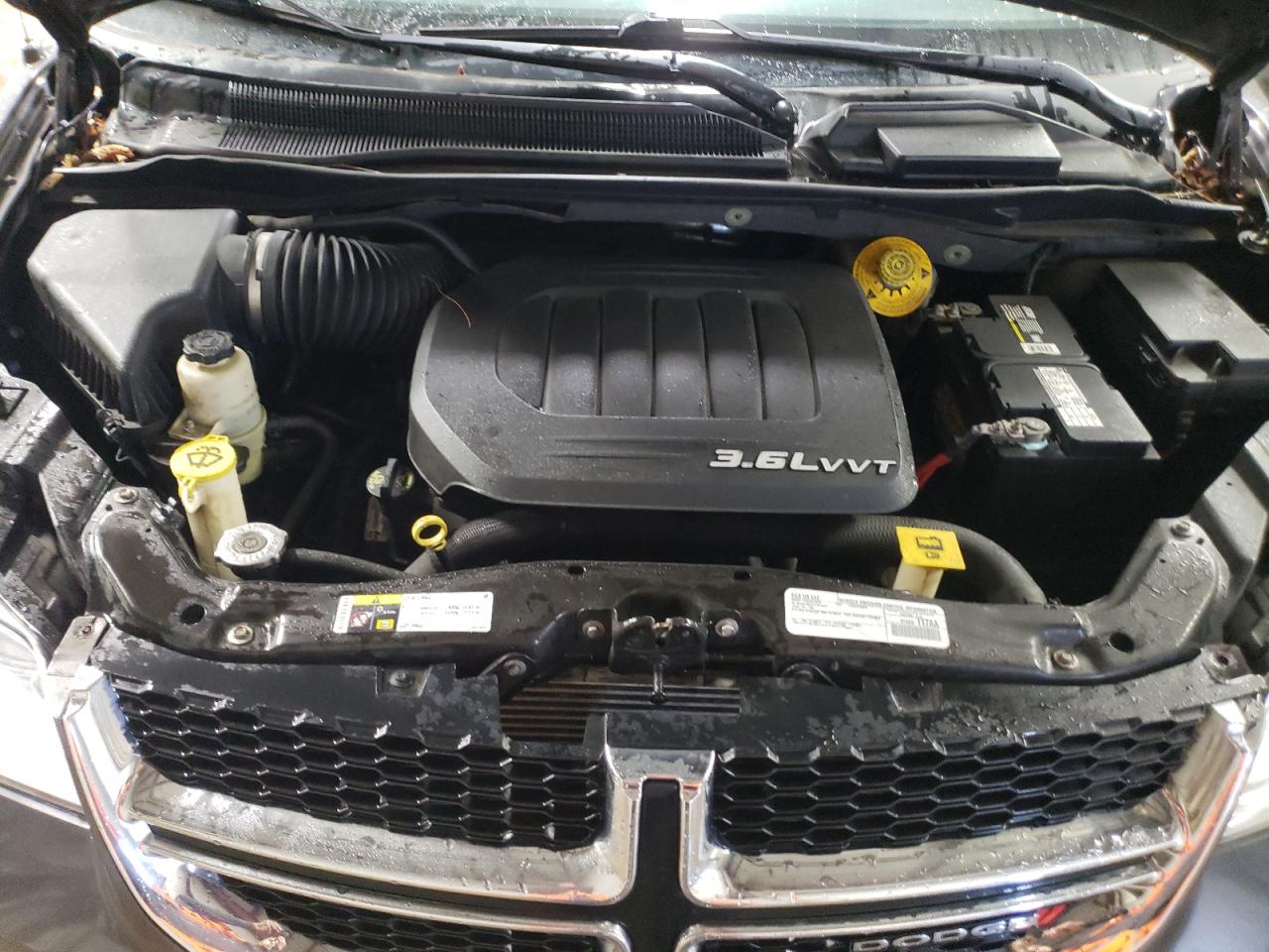 2015 Dodge Caravan VIN 2C4RDGCGXFR750291 Copart auction photo, rear end damage thumbnail 11
