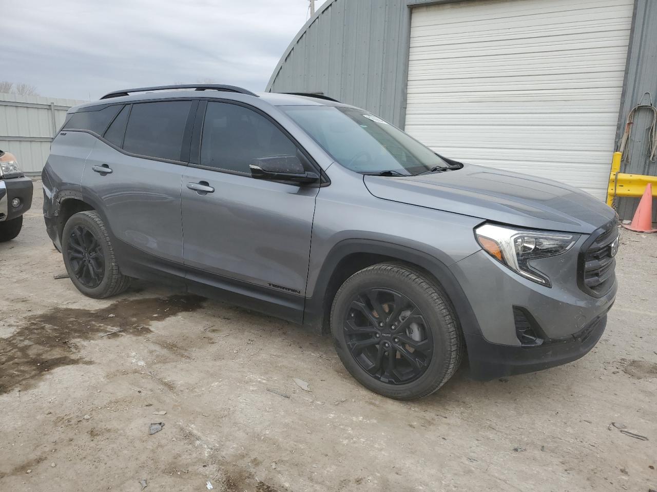 2020 GMC Terrain VIN 3GKALPEV4LL136586 Copart auction photo, rear end / side damage thumbnail 4