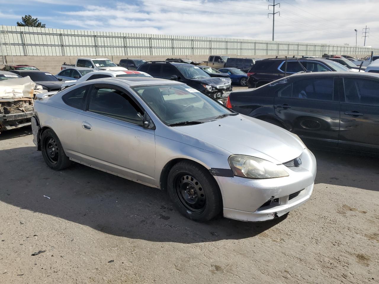 2005 Acura RSX VIN JH4DC54815S007622 Copart auction photo, front end / rear end damage thumbnail 4
