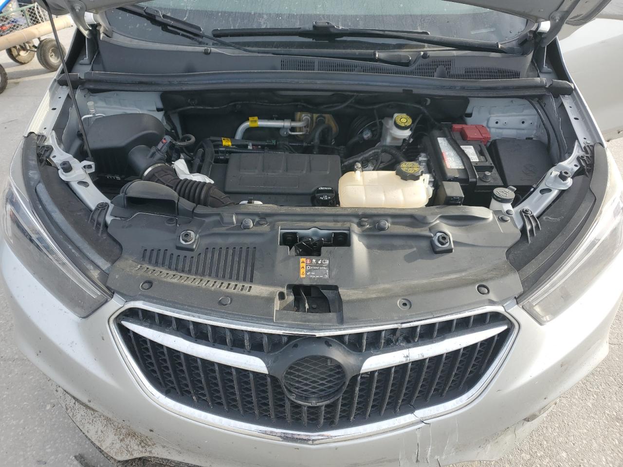2021 Buick Encore VIN KL4CJESB4MB352640 Copart auction photo, front end / side damage thumbnail 14