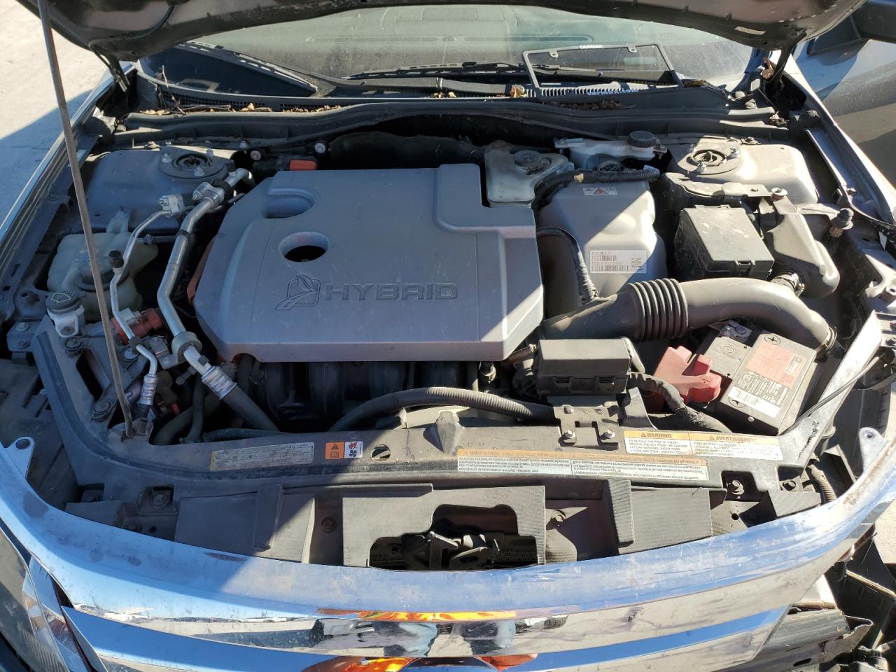 2012 Ford Fusion VIN 3FADP0L37CR328139 Copart auction photo, front end damage thumbnail 13