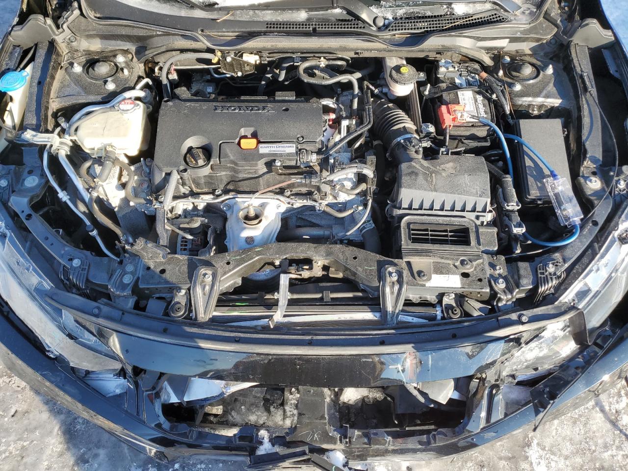 2020 Honda Civic VIN 2HGFC2F6XLH540823 Copart auction photo, front end damage thumbnail 11