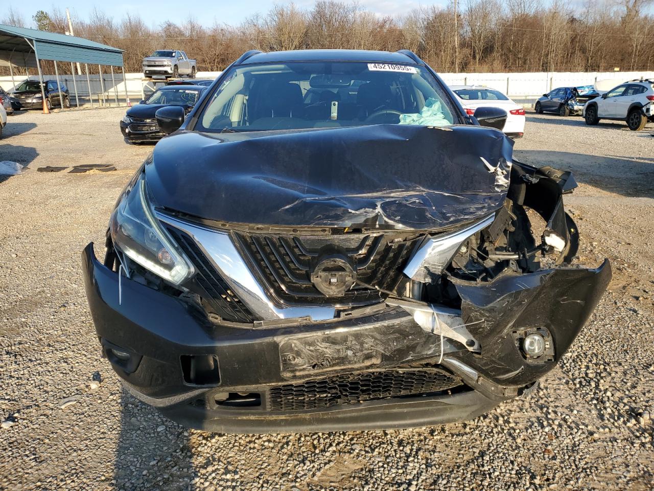 2018 Nissan Murano VIN 5N1AZ2MG5JN191265 Copart auction photo, front end damage thumbnail 5