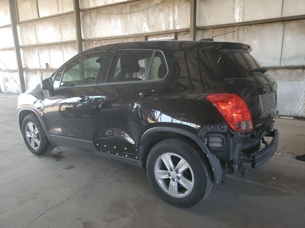 2020 Chevrolet Trax VIN KL7CJKSB6LB038603 Copart auction photo, side / rear end damage thumbnail 2