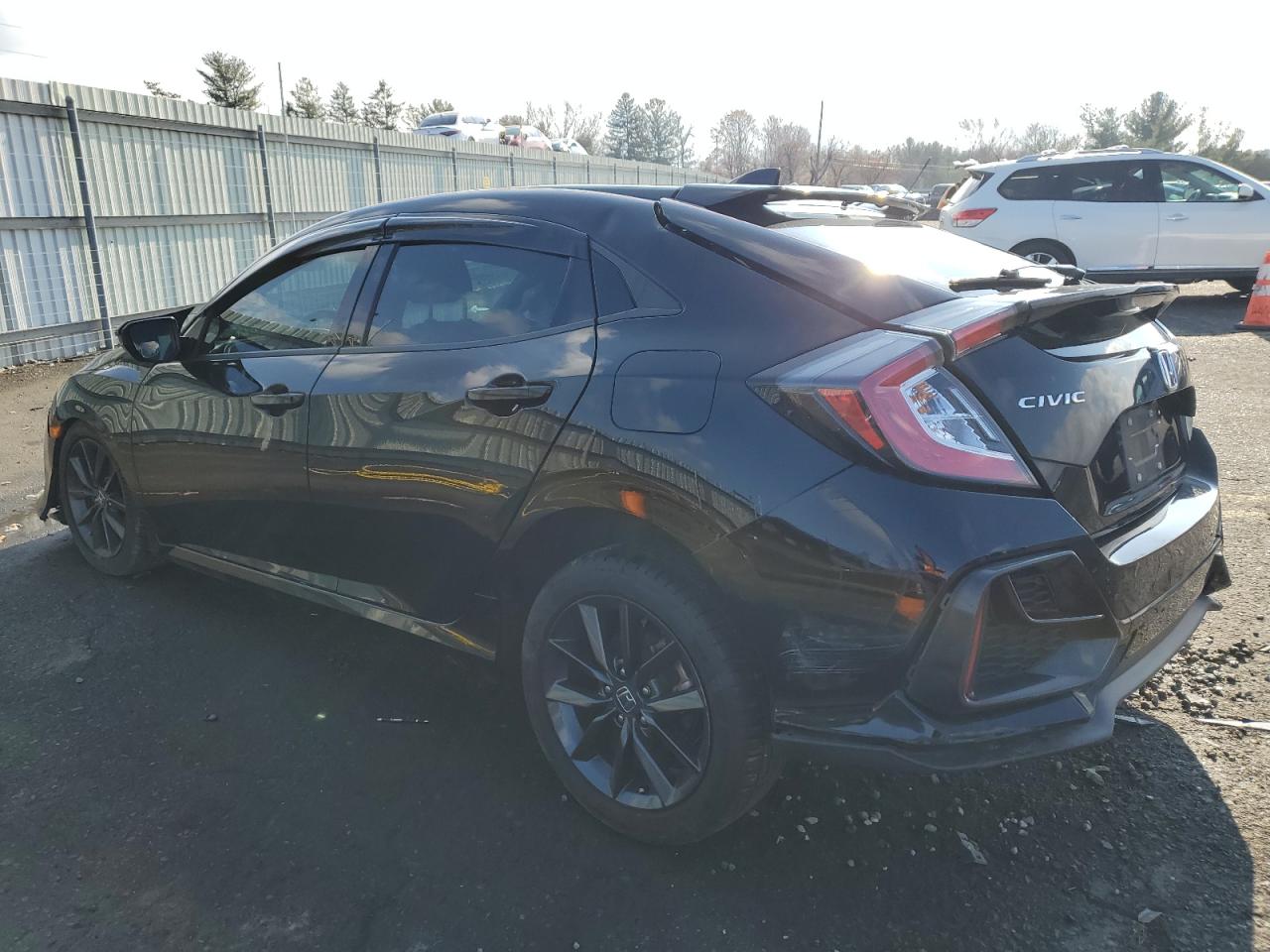 2020 Honda Civic VIN SHHFK7H64LU403649 Copart auction photo, side / front end damage thumbnail 2