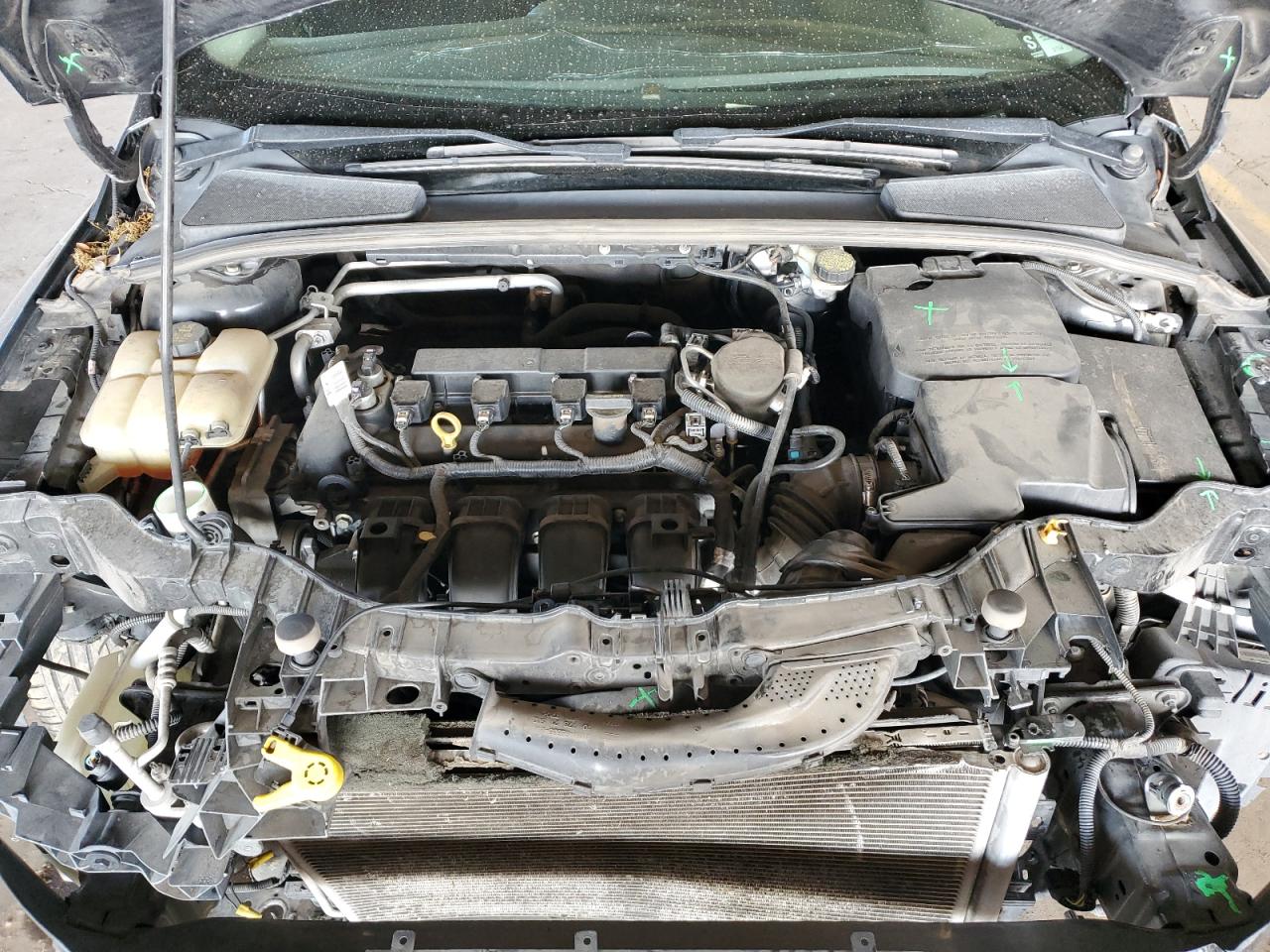 2014 Ford Focus VIN 1FADP3K25EL326739 Copart auction photo, front end damage thumbnail 11