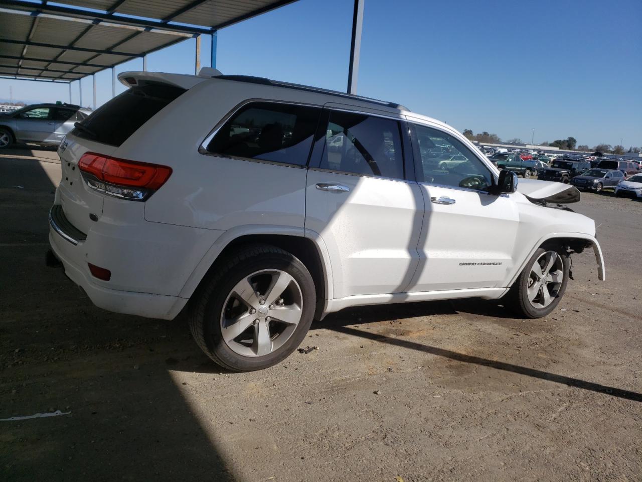 2014 Jeep Grand Cherokee VIN 1C4RJFCTXEC105311 Copart auction photo, front end damage thumbnail 3