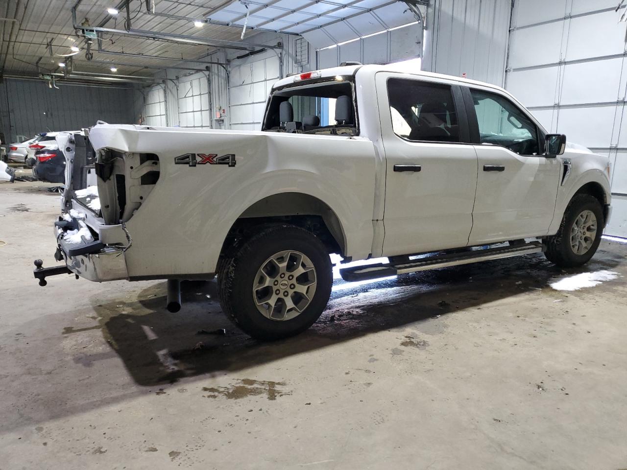 2021 Ford F-150 VIN 1FTFW1E8XMFA75417 Copart auction photo, rear end damage thumbnail 3