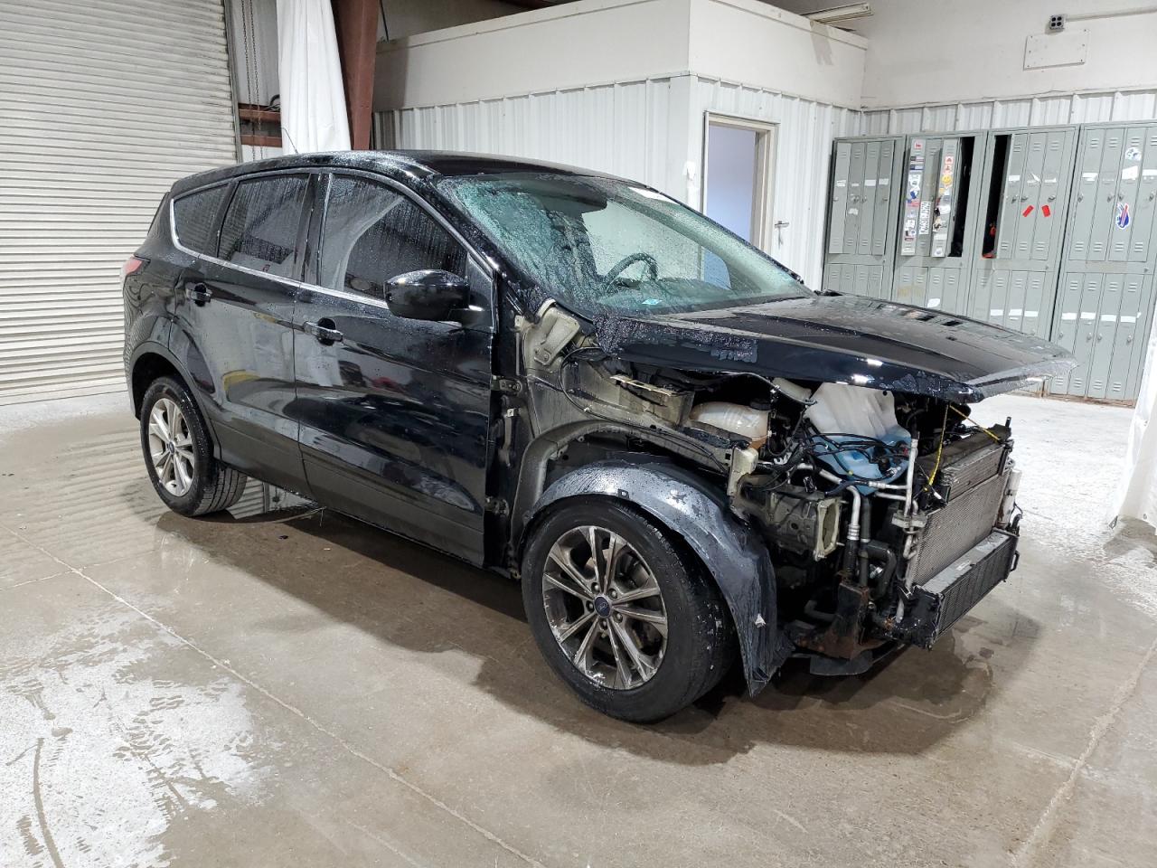 2017 Ford Escape VIN 1FMCU0GD1HUD82470 Copart auction photo, front end damage thumbnail 4