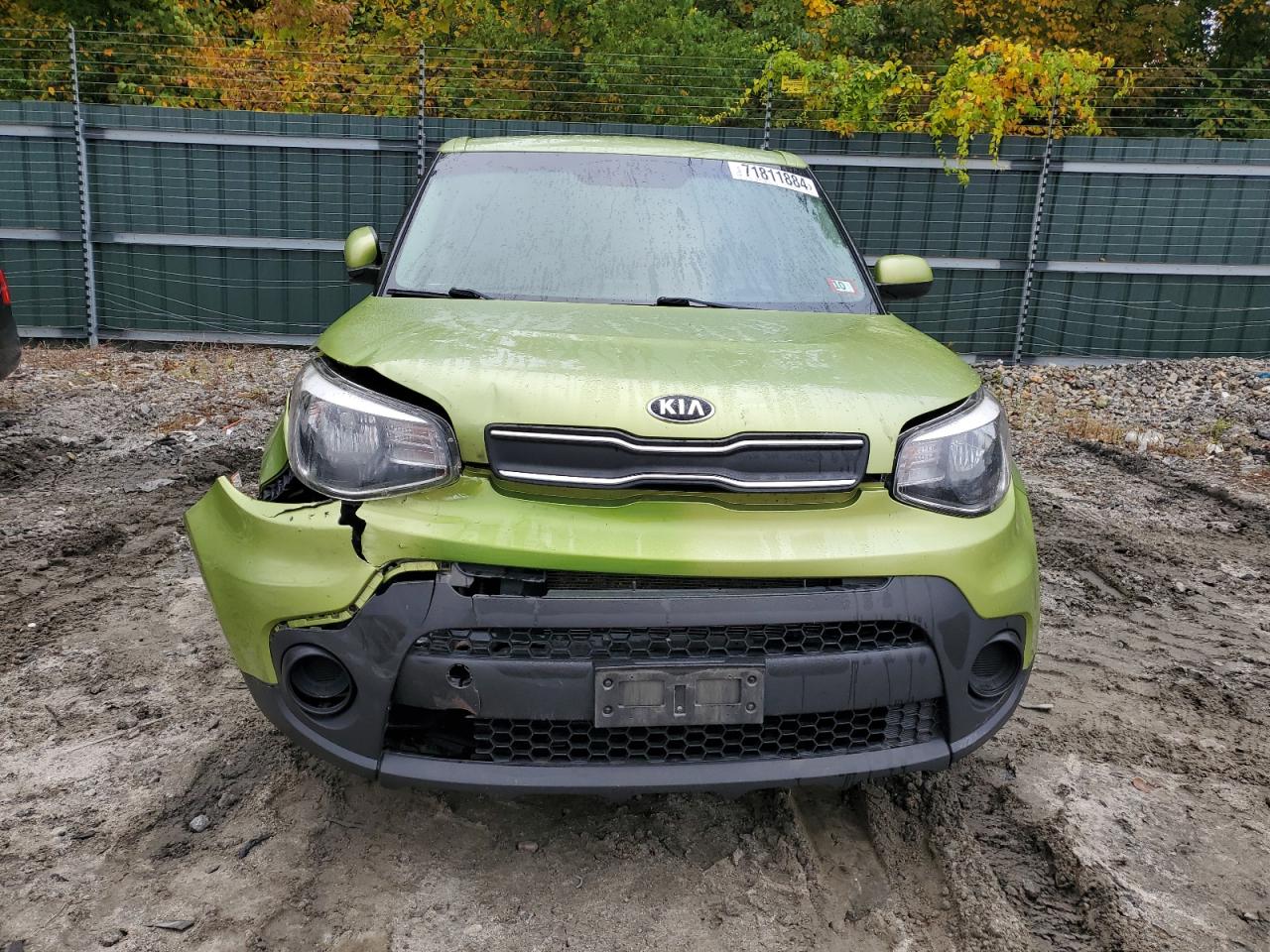 2018 KIA Soul VIN KNDJN2A25J7894605 Copart auction photo, front end / minor dent/scratches damage thumbnail 5