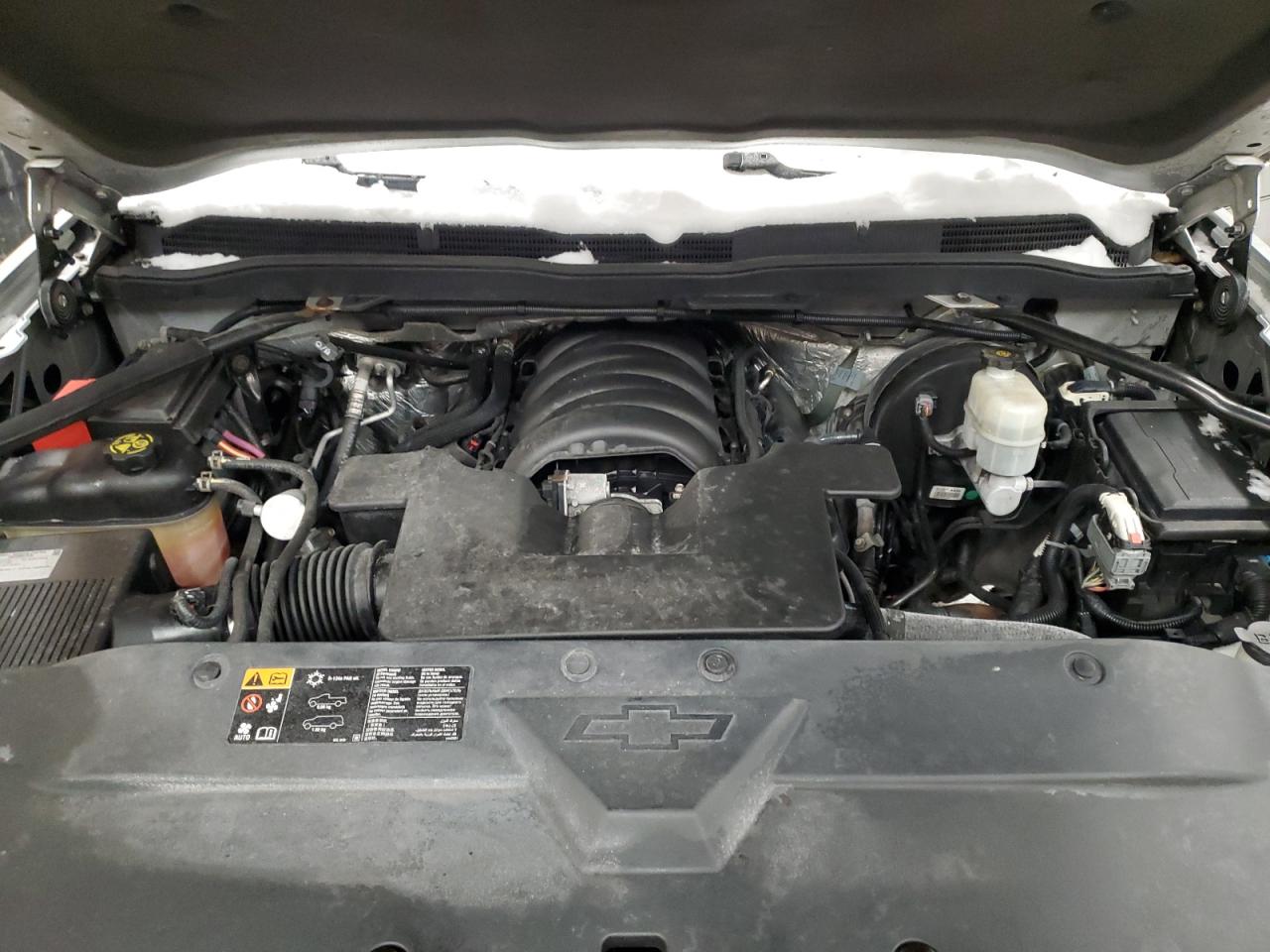 2014 Chevrolet Silverado VIN 3GCUKREC3EG130358 Copart auction photo, mechanical / front end damage thumbnail 13