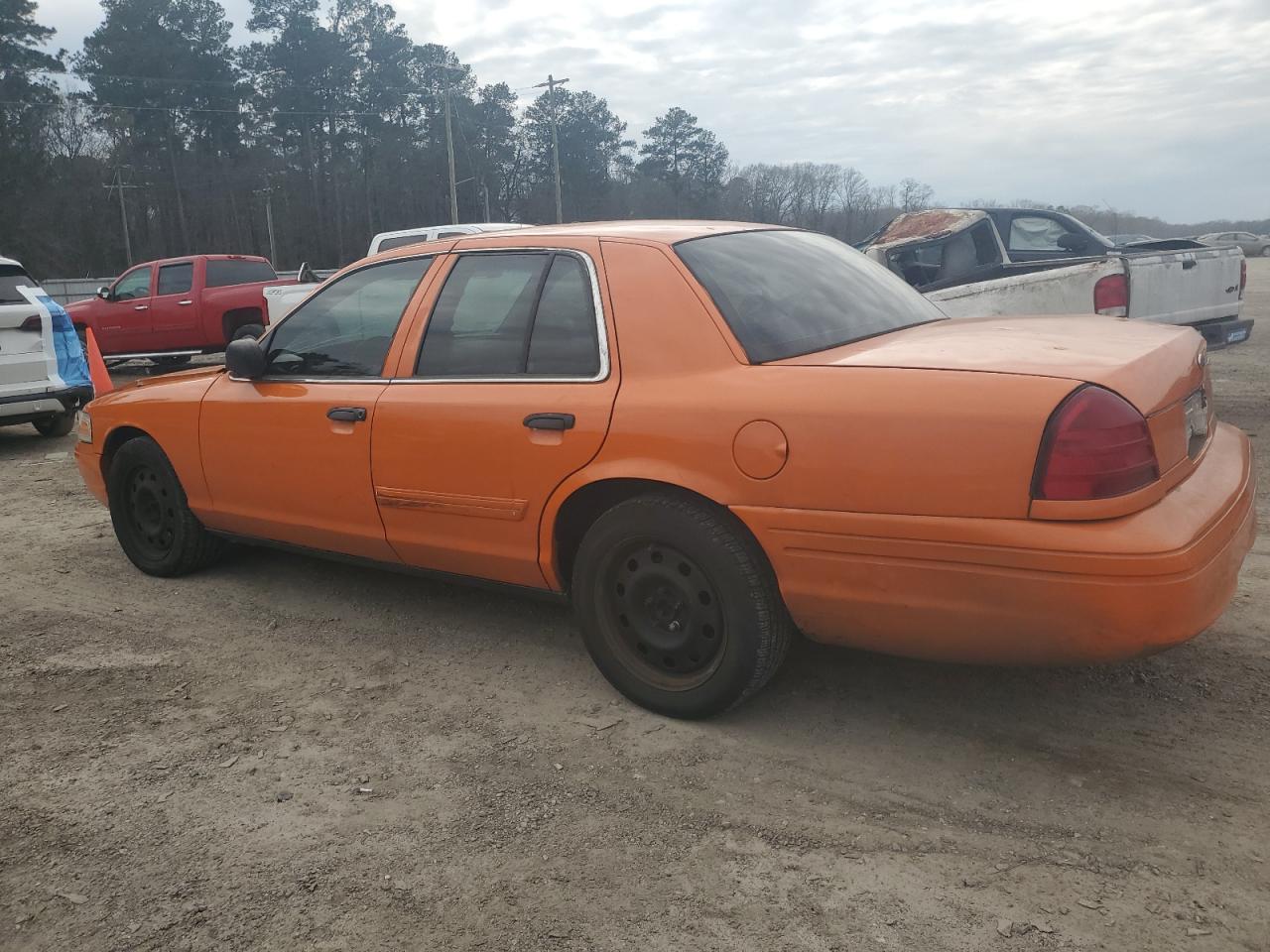 2010 Ford Crown Victoria VIN 2FABP7BV4AX121127 Copart auction photo, rear end / all over damage thumbnail 2