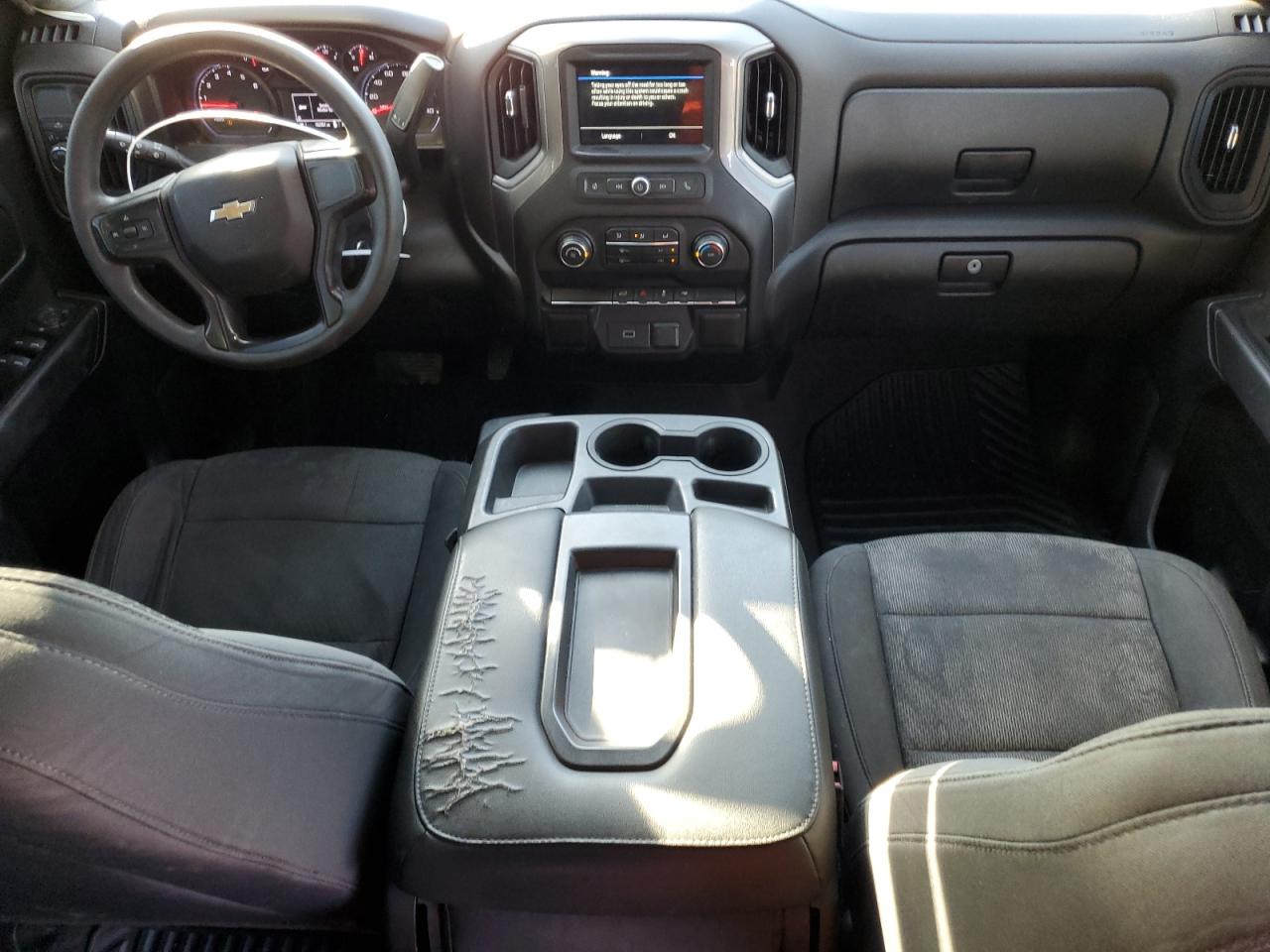 2019 Chevrolet Silverado VIN 1GCRWBEH8KZ410897 Copart auction photo, side damage thumbnail 8