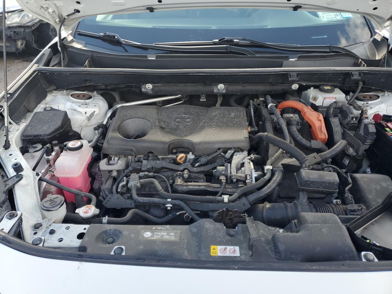 2021 Toyota RAV 4 VIN 2T3E6RFV7MW016659 Copart auction photo, rear end damage thumbnail 12