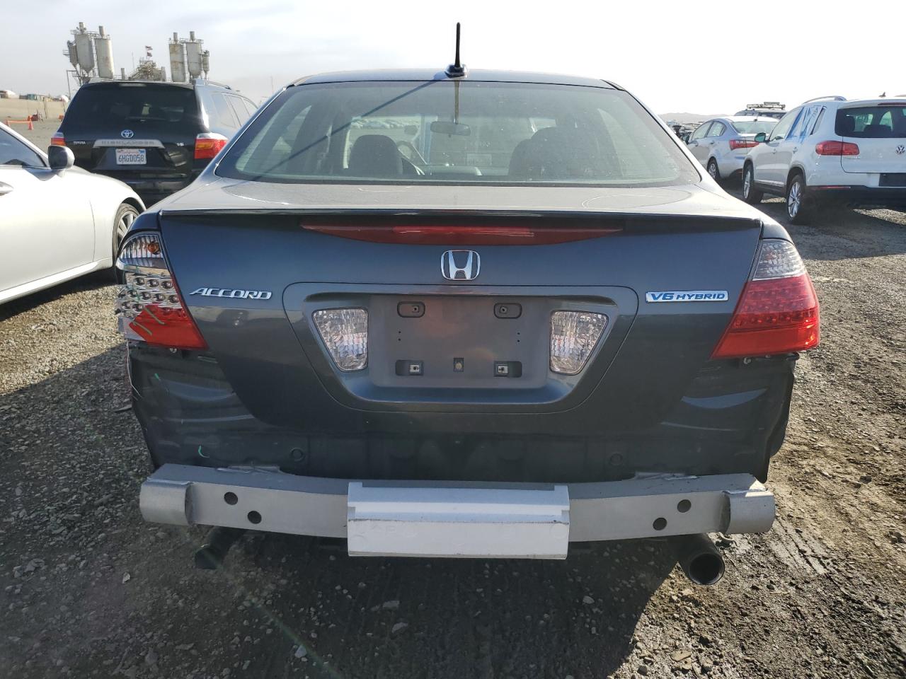 2007 Honda Accord VIN JHMCN36427C002334 Copart auction photo, all over damage thumbnail 6