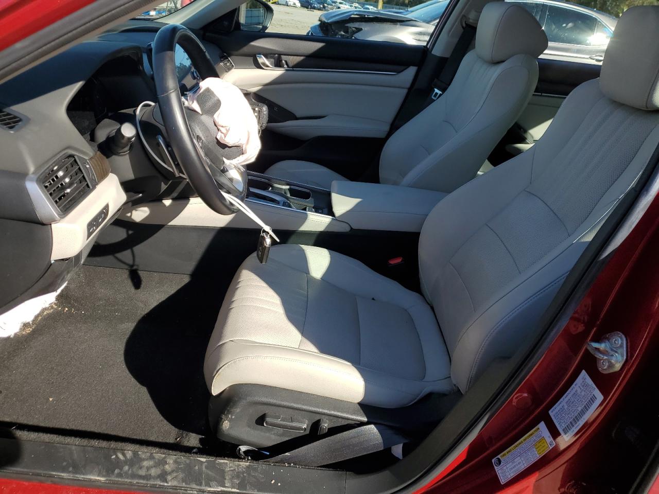2018 Honda Accord VIN 1HGCV1F98JA011478 Copart auction photo, side / front end damage thumbnail 7