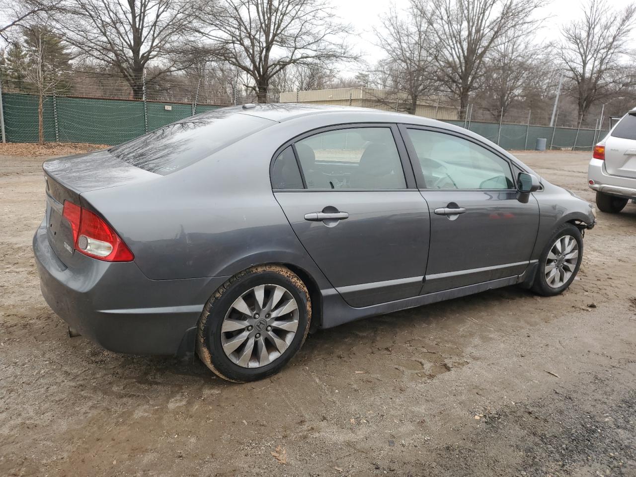 2009 Honda Civic VIN 2HGFA16839H317615 Copart auction photo, all over / front end damage thumbnail 3