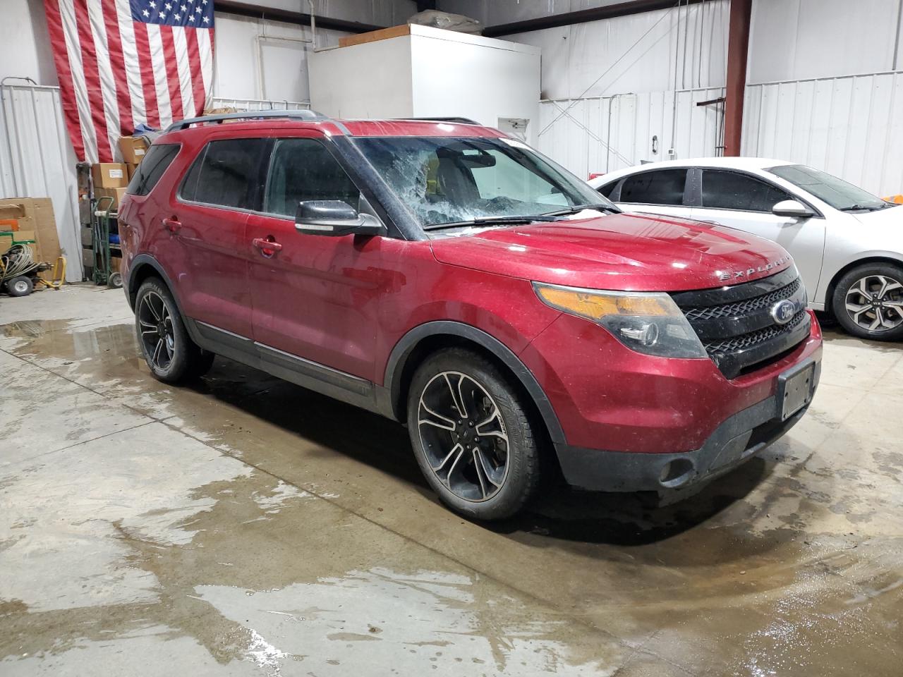 2015 Ford Explorer VIN 1FM5K8GT5FGA40715 Copart auction photo, mechanical damage thumbnail 4