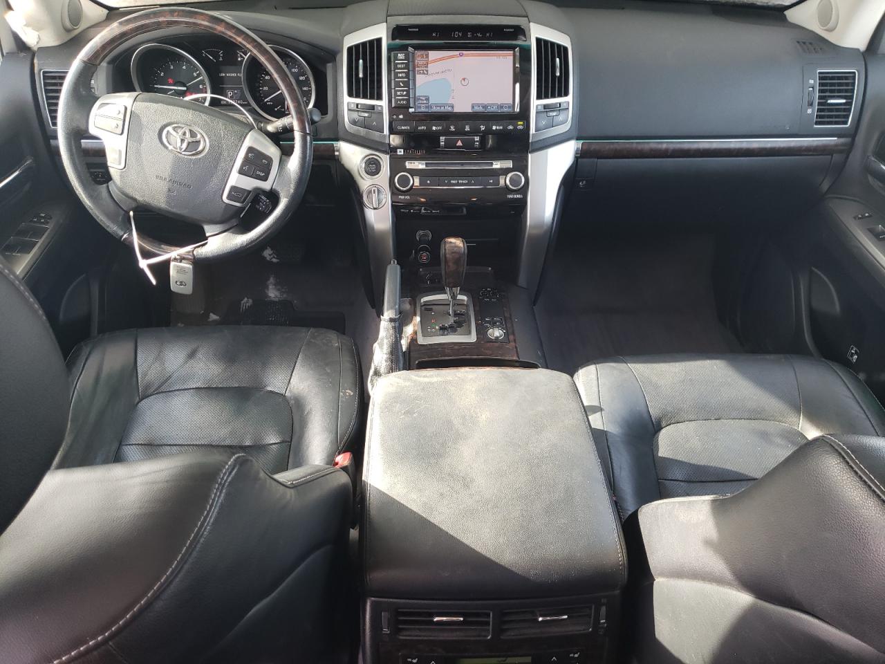 2013 Toyota Land Cruiser VIN JTMHY7AJ2D4014041 Copart auction photo, front end / side damage thumbnail 8