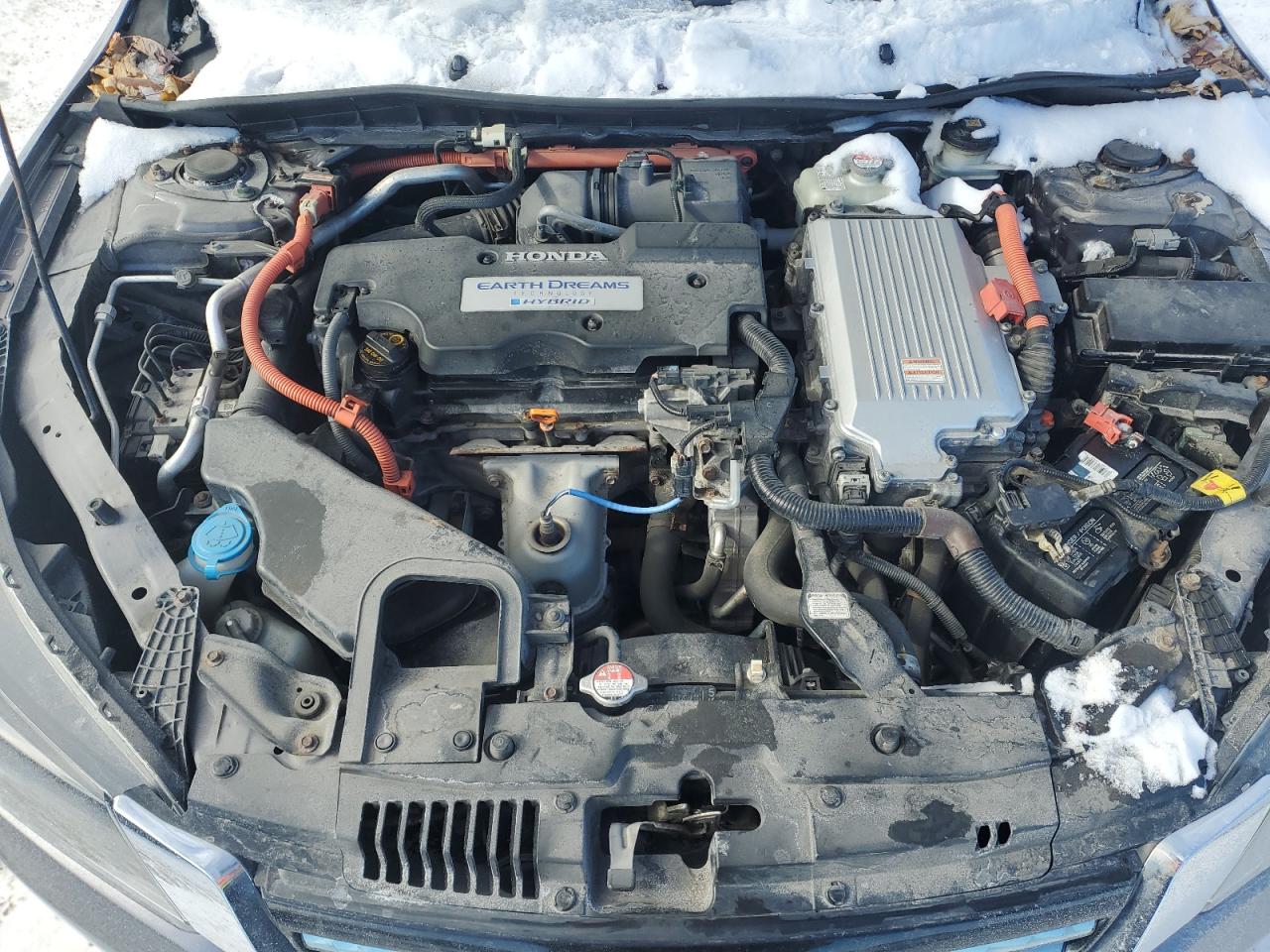 2014 Honda Accord VIN 1HGCR6F35EA800321 Copart auction photo, side damage thumbnail 11