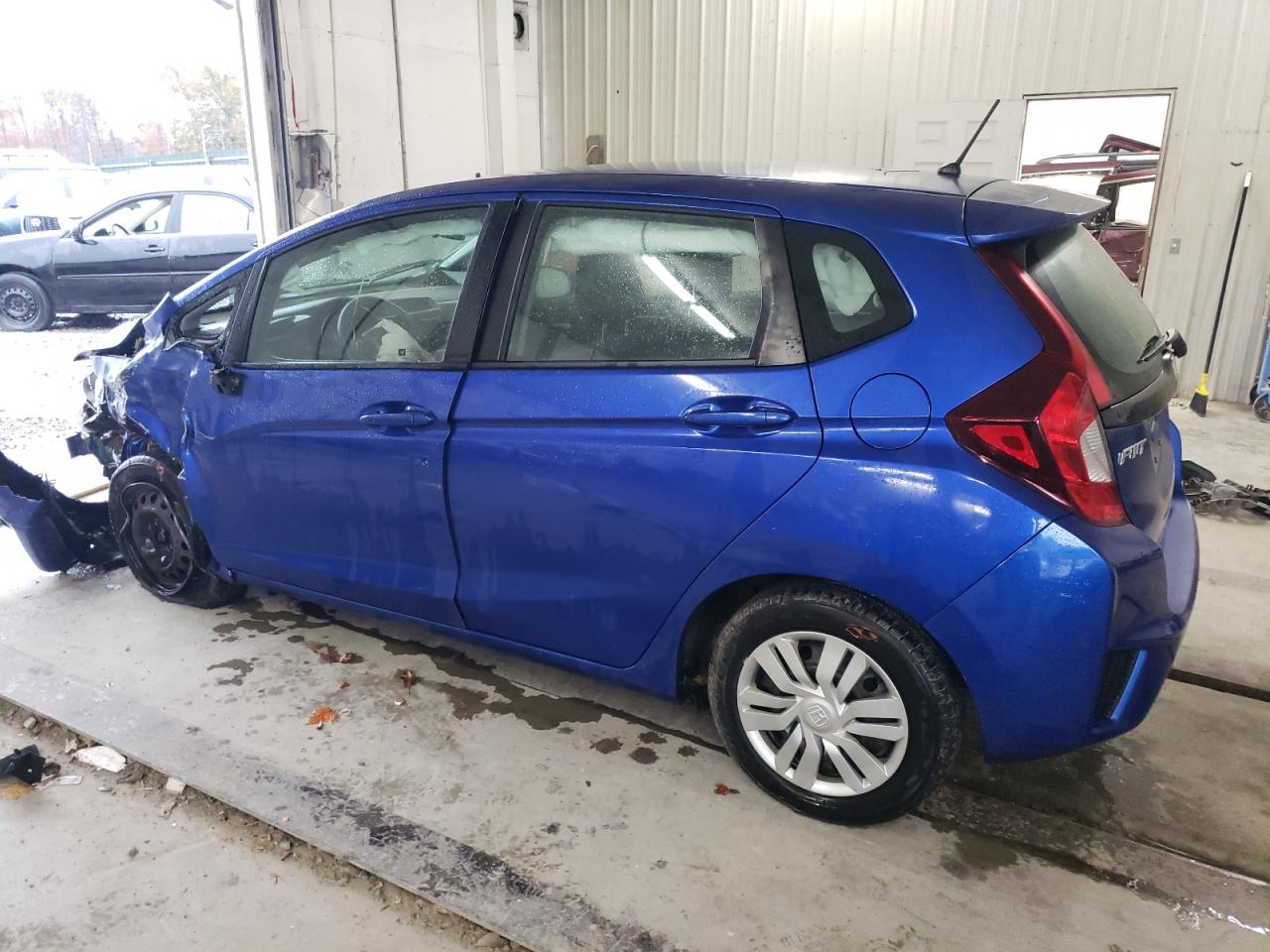 2017 Honda Fit VIN 3HGGK5H53HM713989 Copart auction photo, front end / side damage thumbnail 2