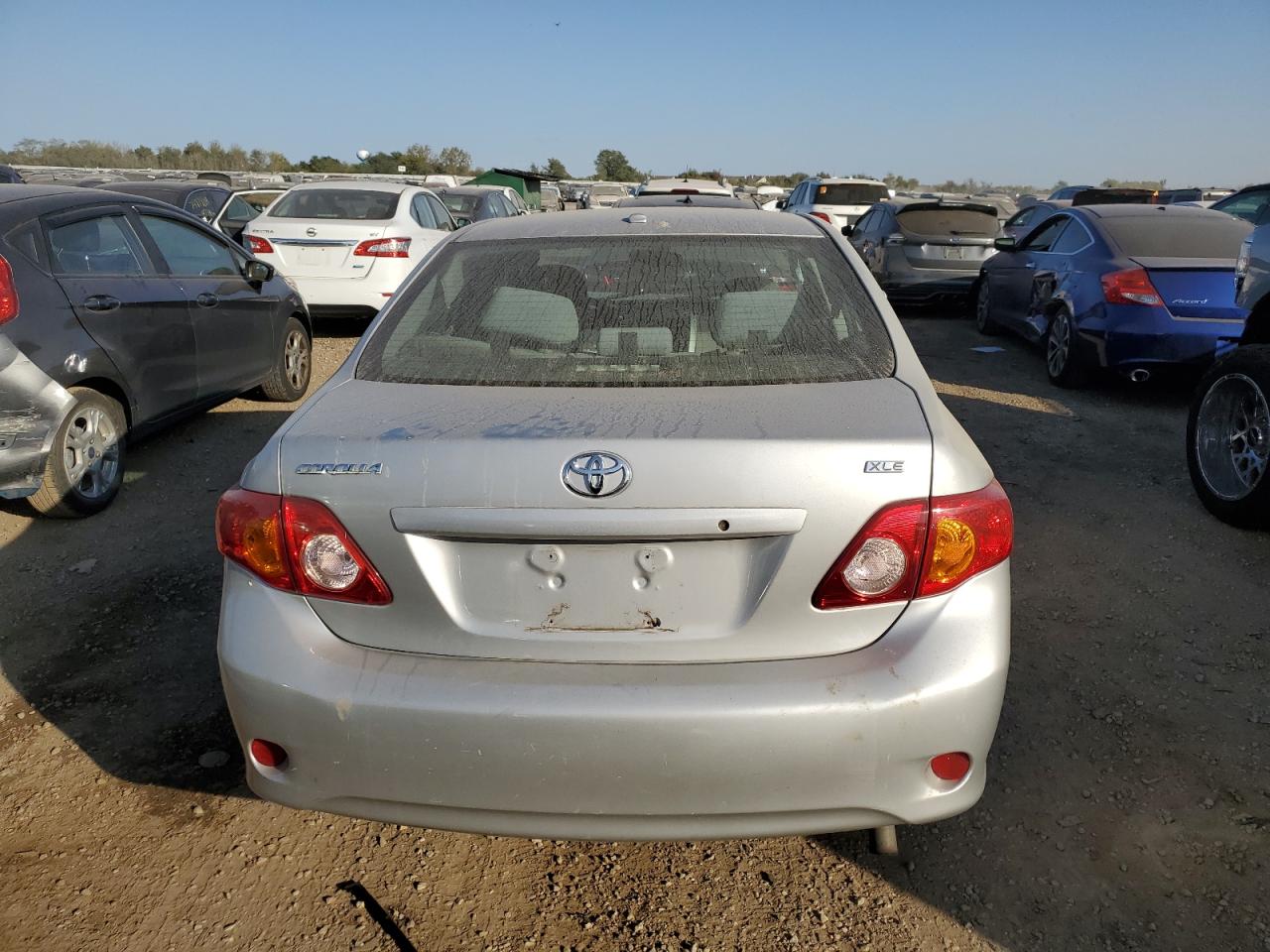 2009 Toyota Corolla VIN 1NXBU40E99Z072414 Copart auction photo, front end / normal wear damage thumbnail 6