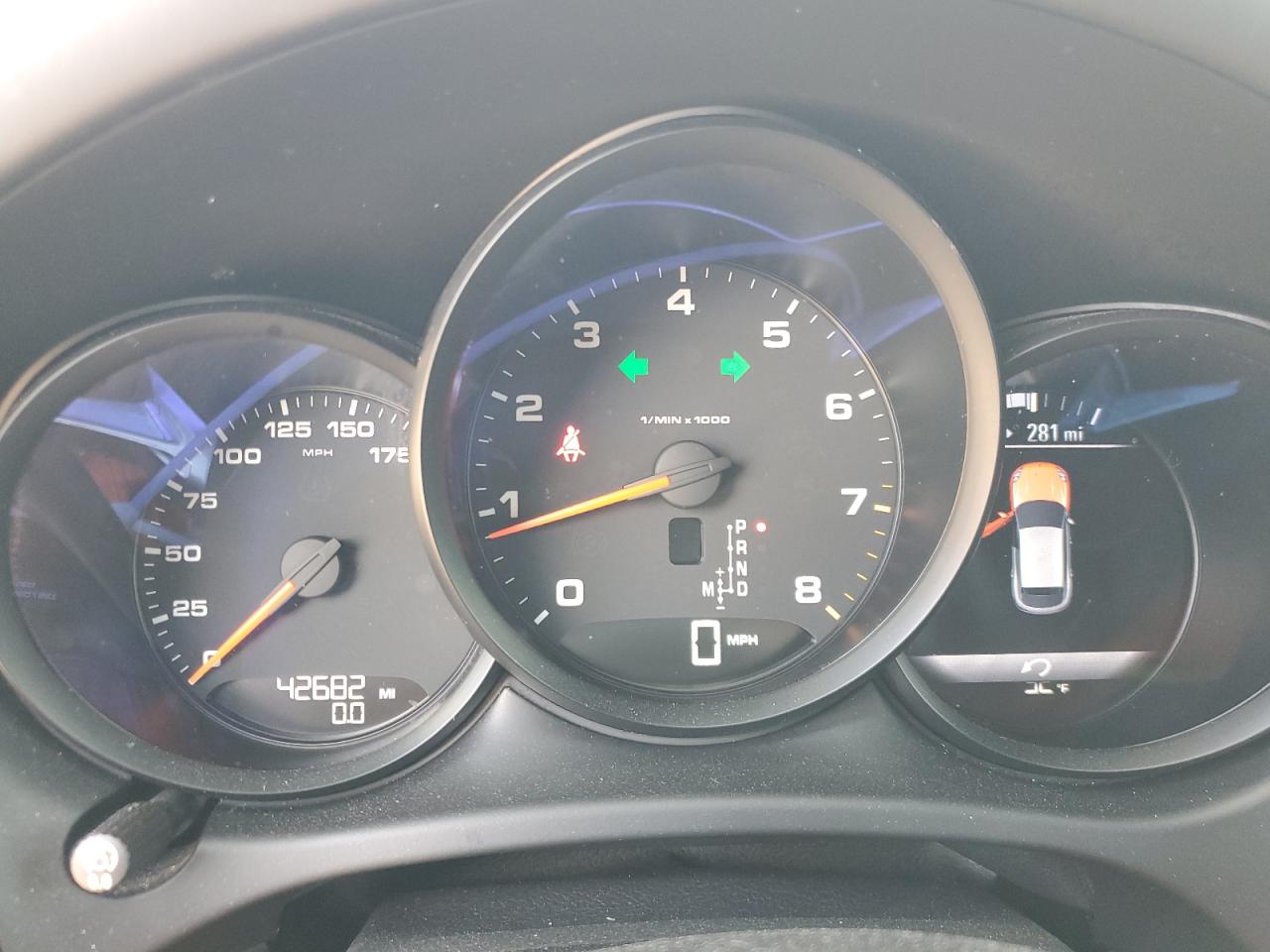 2018 Porsche Macan VIN WP1AA2A52JLB13664 Copart auction photo, front end / rear end damage thumbnail 9