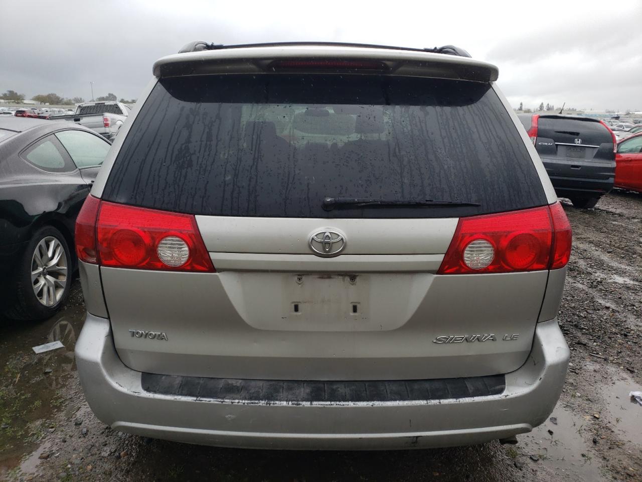 2006 Toyota Sienna VIN 5TDZA23C76S522717 Copart auction photo, mechanical damage thumbnail 6