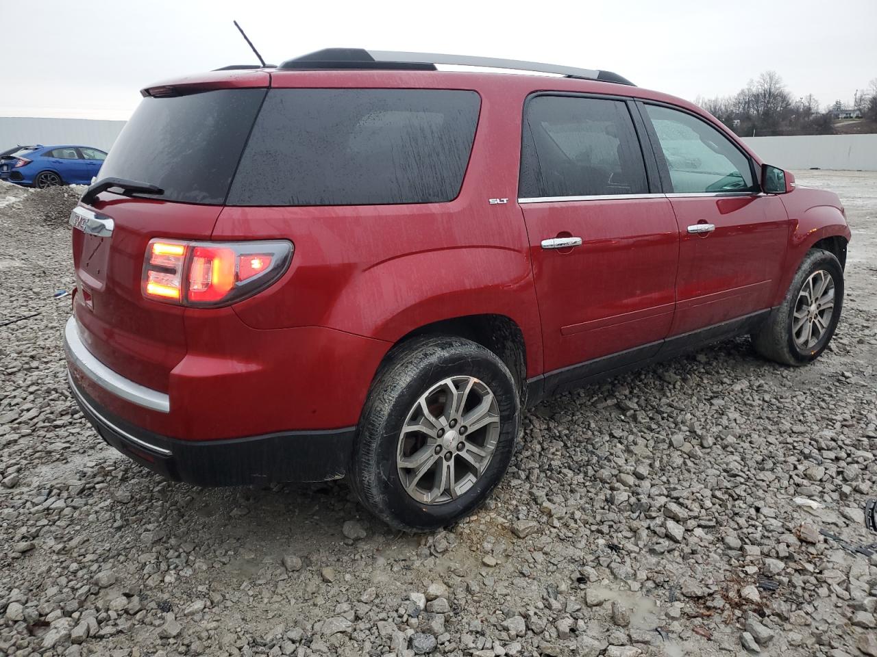 2014 GMC Acadia VIN 1GKKRRKD8EJ304251 Copart auction photo, front end damage thumbnail 3
