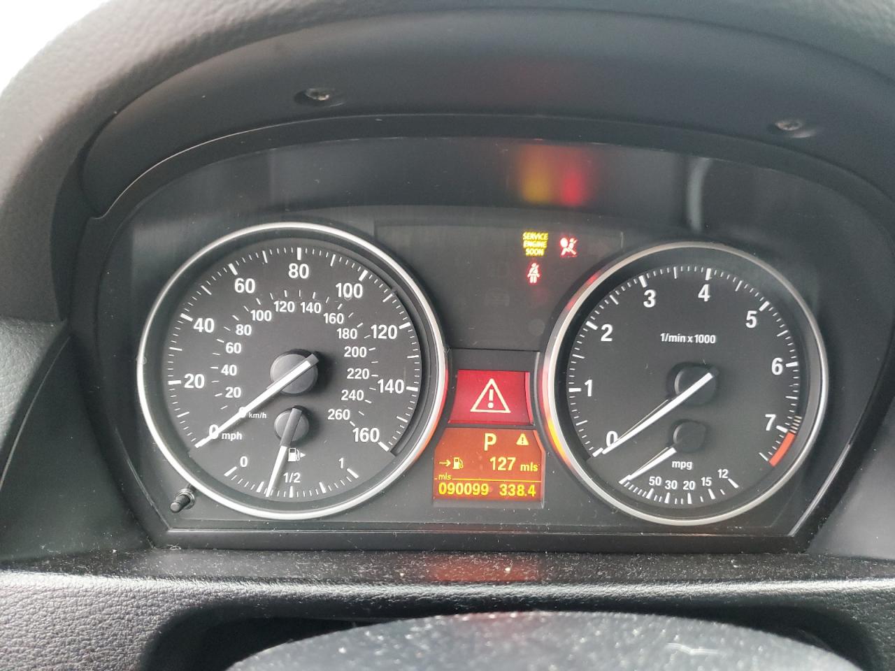 2013 BMW X1 VIN WBAVL1C57DVR87129 Copart auction photo, all over damage thumbnail 9