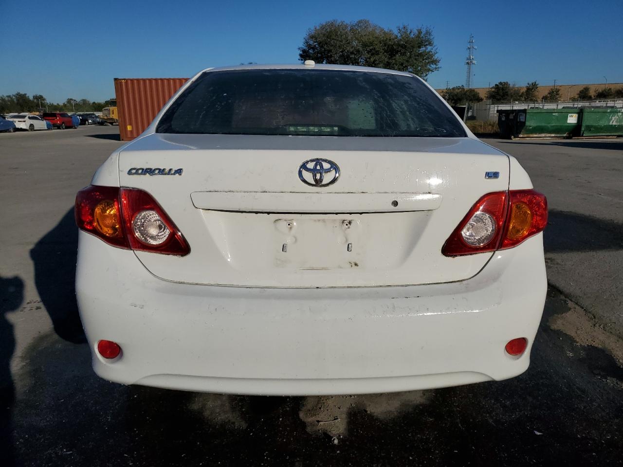 2009 Toyota Corolla VIN 2T1BU40E59C152181 Copart auction photo, front end / side damage thumbnail 6