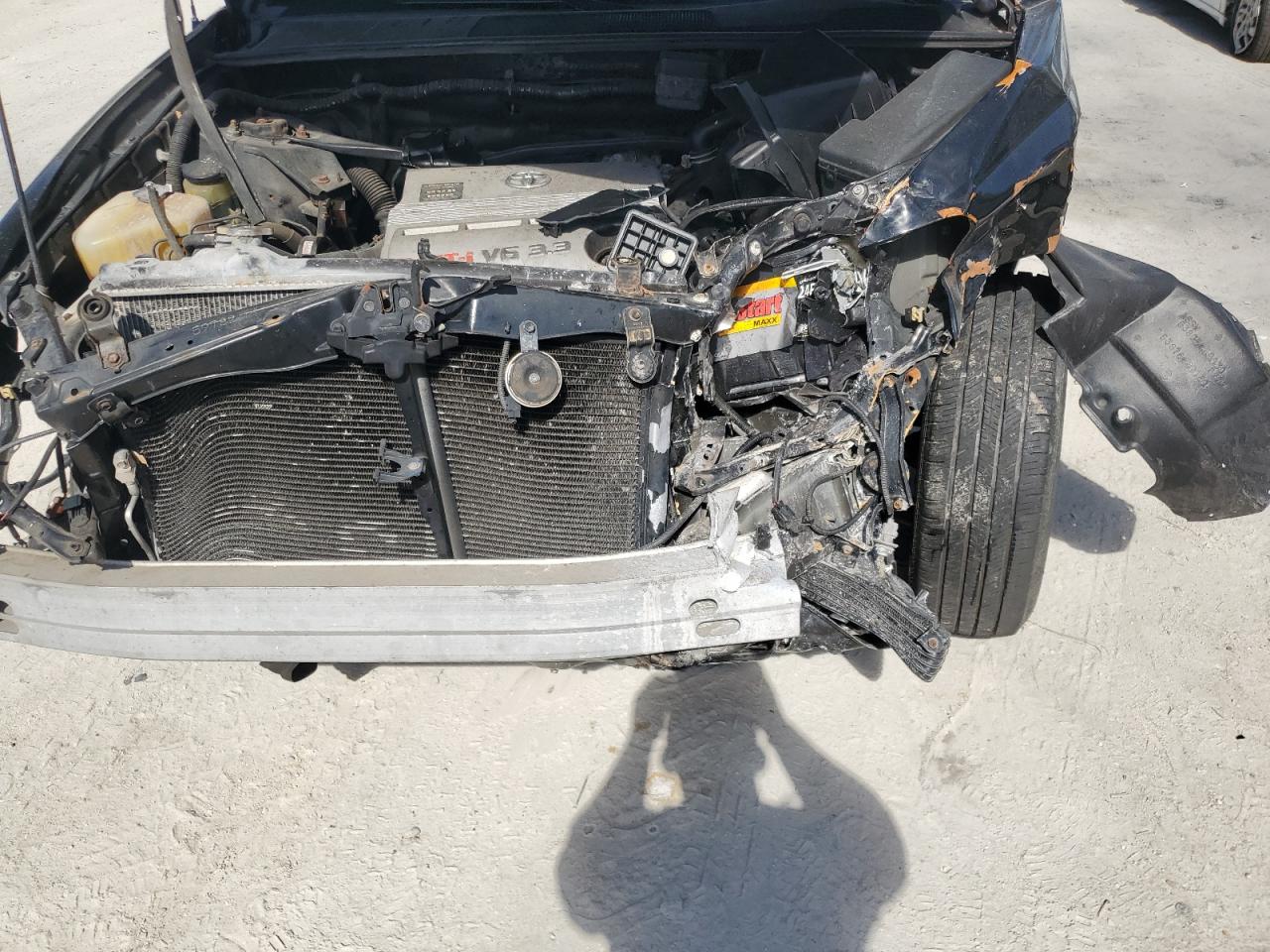 2006 Toyota Highlander VIN JTEEP21AX60157656 Copart auction photo, front end damage thumbnail 12