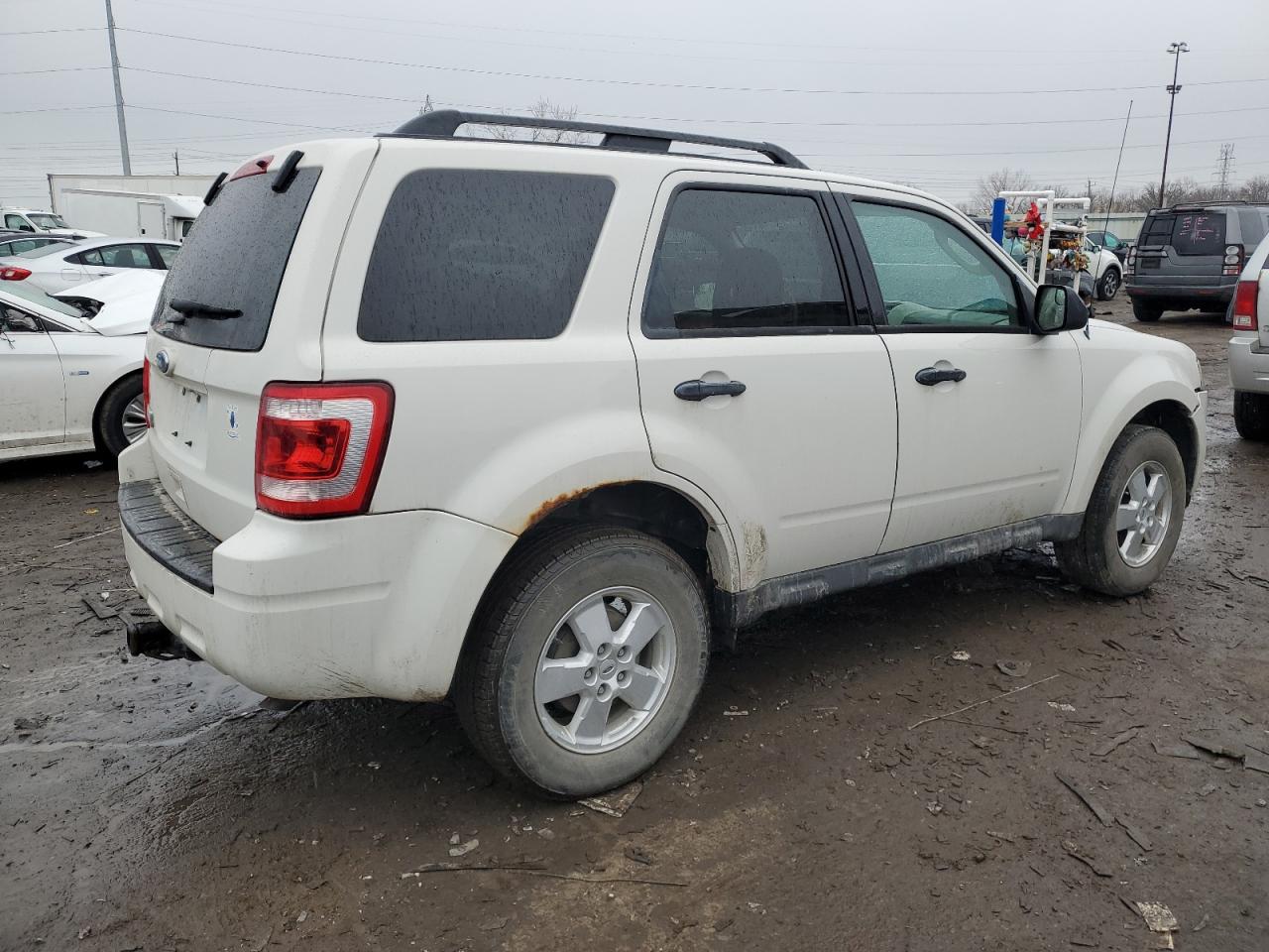 2012 Ford Escape VIN 1FMCU0D74CKA21592 Copart auction photo, front end damage thumbnail 3