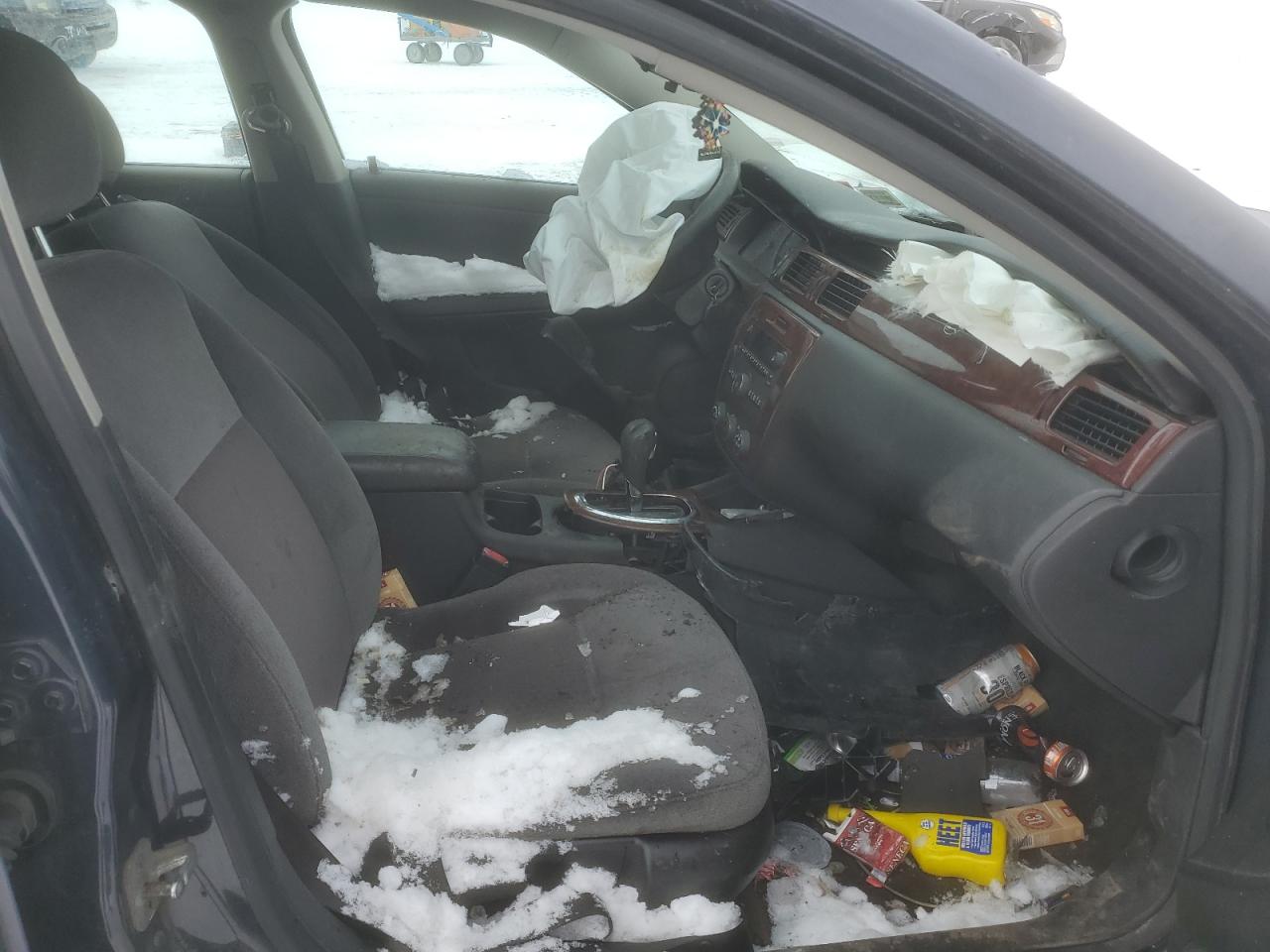 2008 Chevrolet Impala VIN 2G1WB58N281376497 Copart auction photo, front end / all over damage thumbnail 7