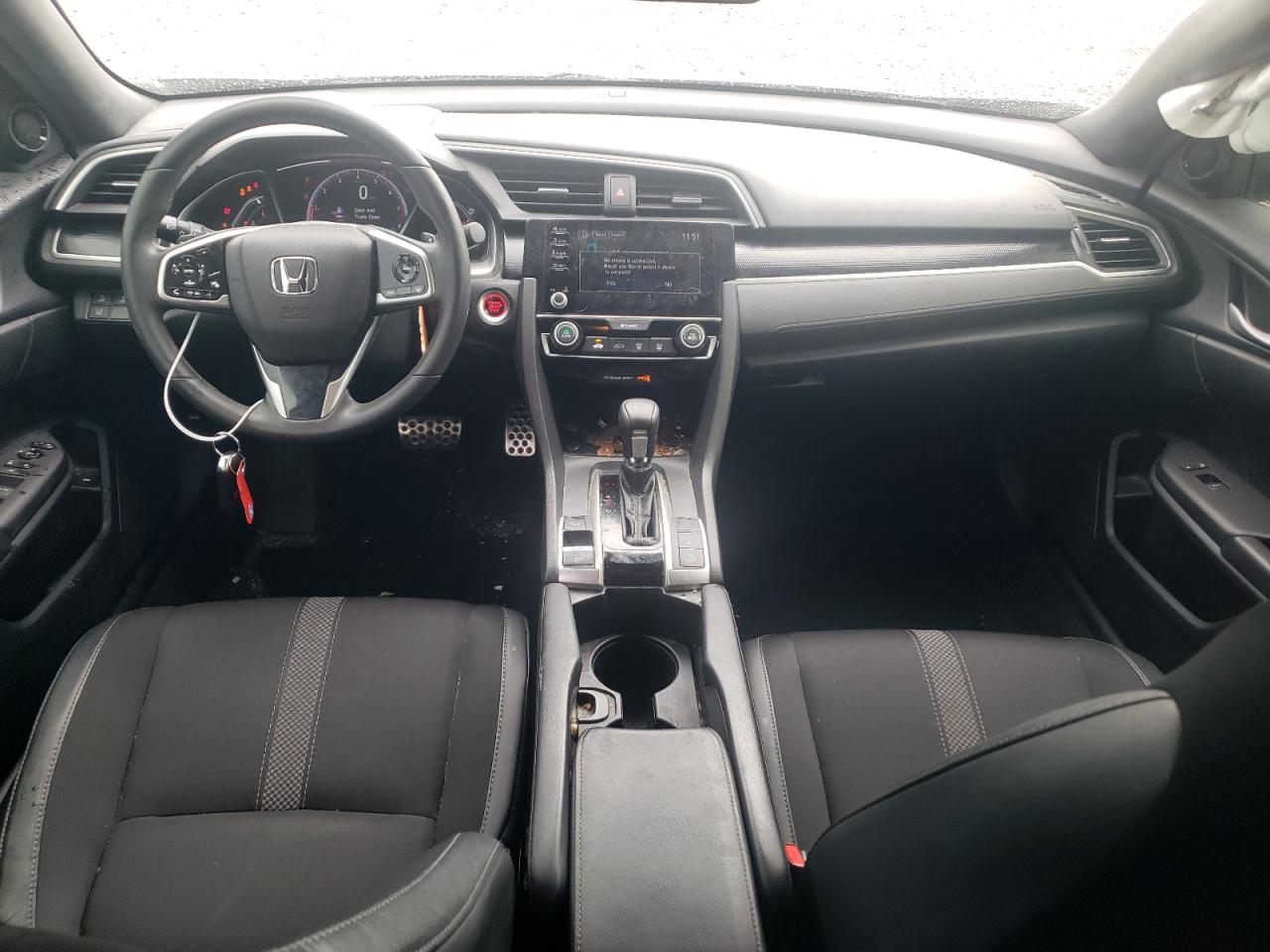 2020 Honda Civic VIN 19XFC2F82LE007862 Copart auction photo, front end damage thumbnail 8