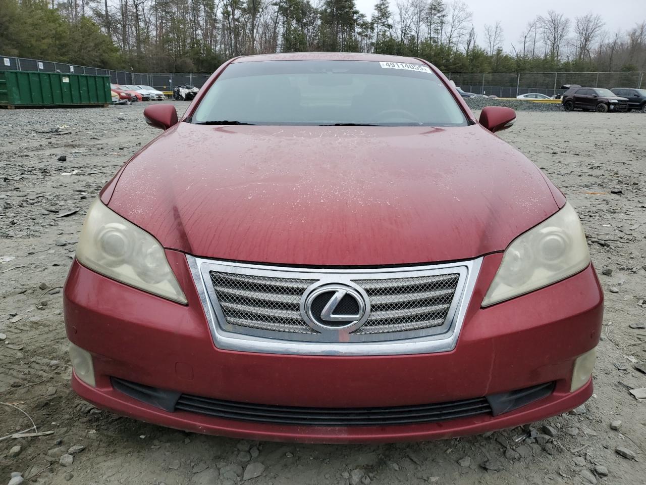 2010 Lexus ES VIN JTHBK1EG7A2385964 Copart auction photo, rear end damage thumbnail 5