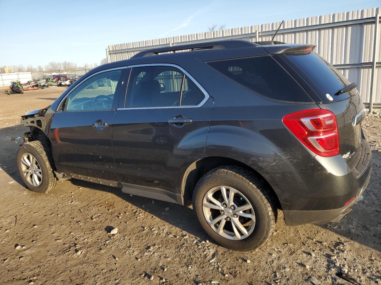 2017 Chevrolet Equinox VIN 2GNFLFE37H6212069 Copart auction photo, front end / side damage thumbnail 2
