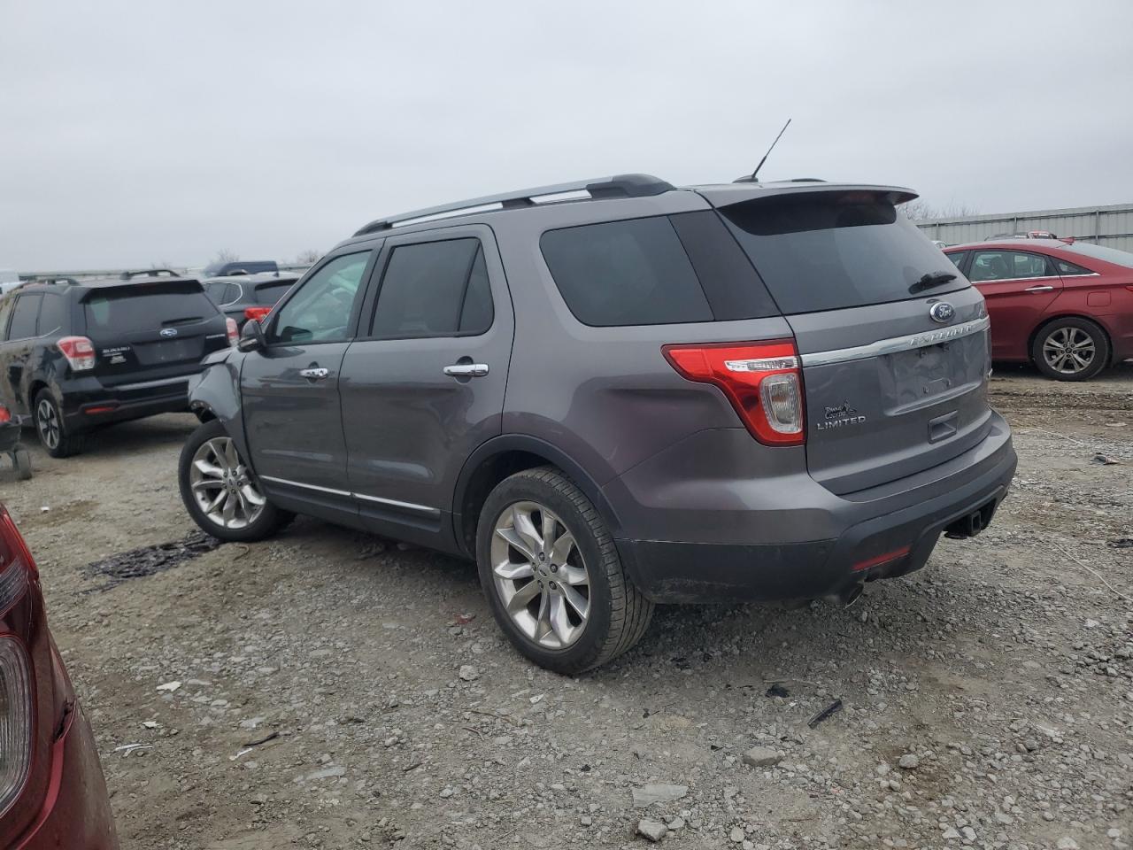 2013 Ford Explorer VIN 1FM5K7F87DGC59275 Copart auction photo, front end damage thumbnail 2