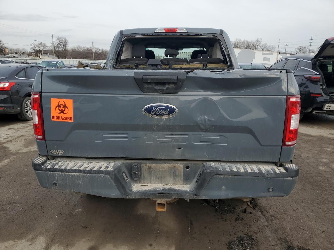 2019 Ford F-150 VIN 1FTEW1E51KFC05860 Copart auction photo, side / rear end damage thumbnail 6