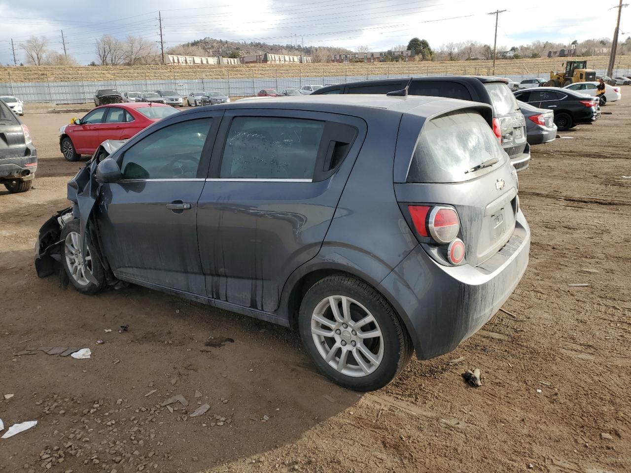 2013 Chevrolet Sonic VIN 1G1JC6SBXD4121722 Copart auction photo, front end damage thumbnail 2