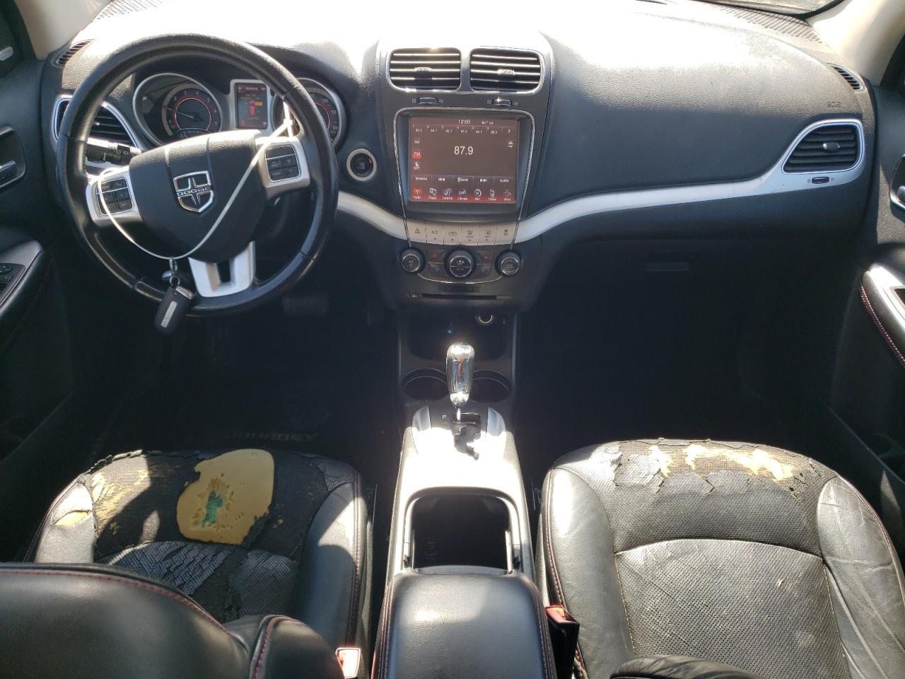 2013 Dodge Journey VIN 3C4PDCEG6DT712192 Copart auction photo, front end / mechanical damage thumbnail 8