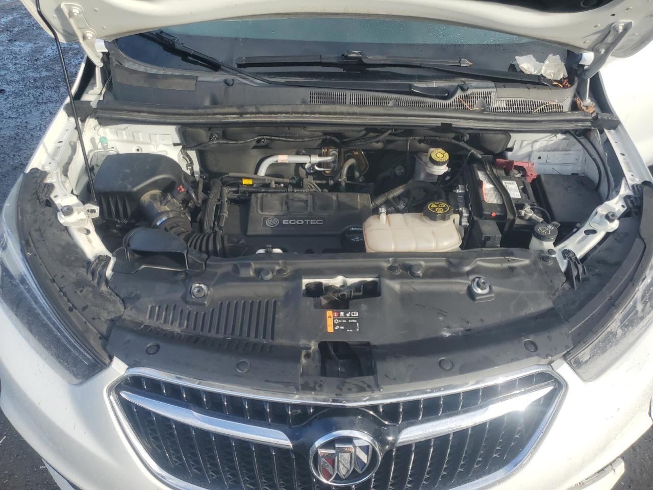2017 Buick Encore VIN KL4CJASB6HB083409 Copart auction photo, front end / minor dent/scratches damage thumbnail 11