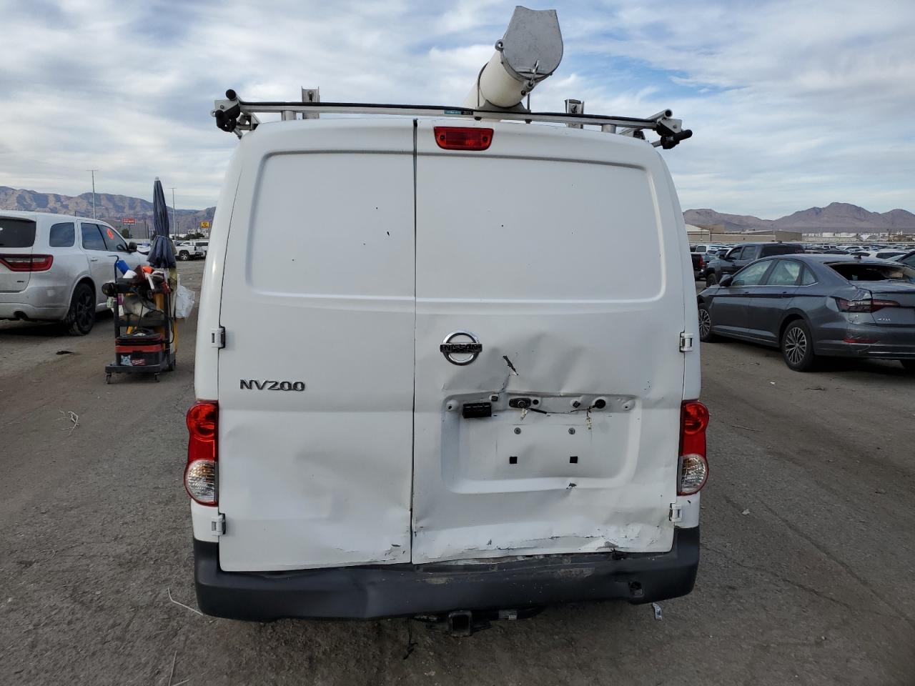 2015 Nissan NV VIN 3N6CM0KNXFK708474 Copart auction photo, rear end damage thumbnail 6