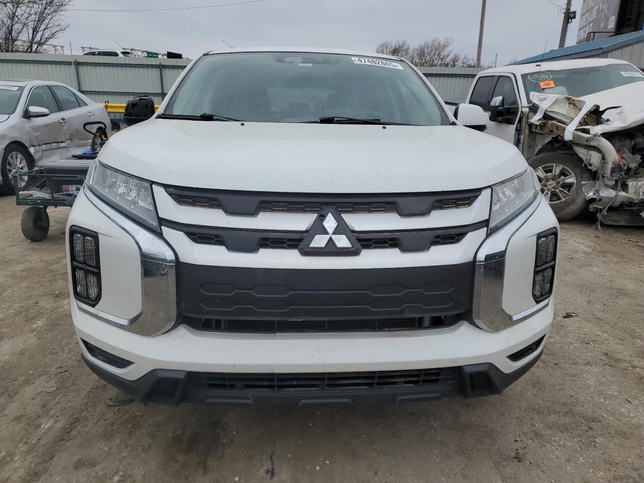 2021 Mitsubishi Outlander VIN JA4APUAU8MU021891 Copart auction photo, side / rear end damage thumbnail 5