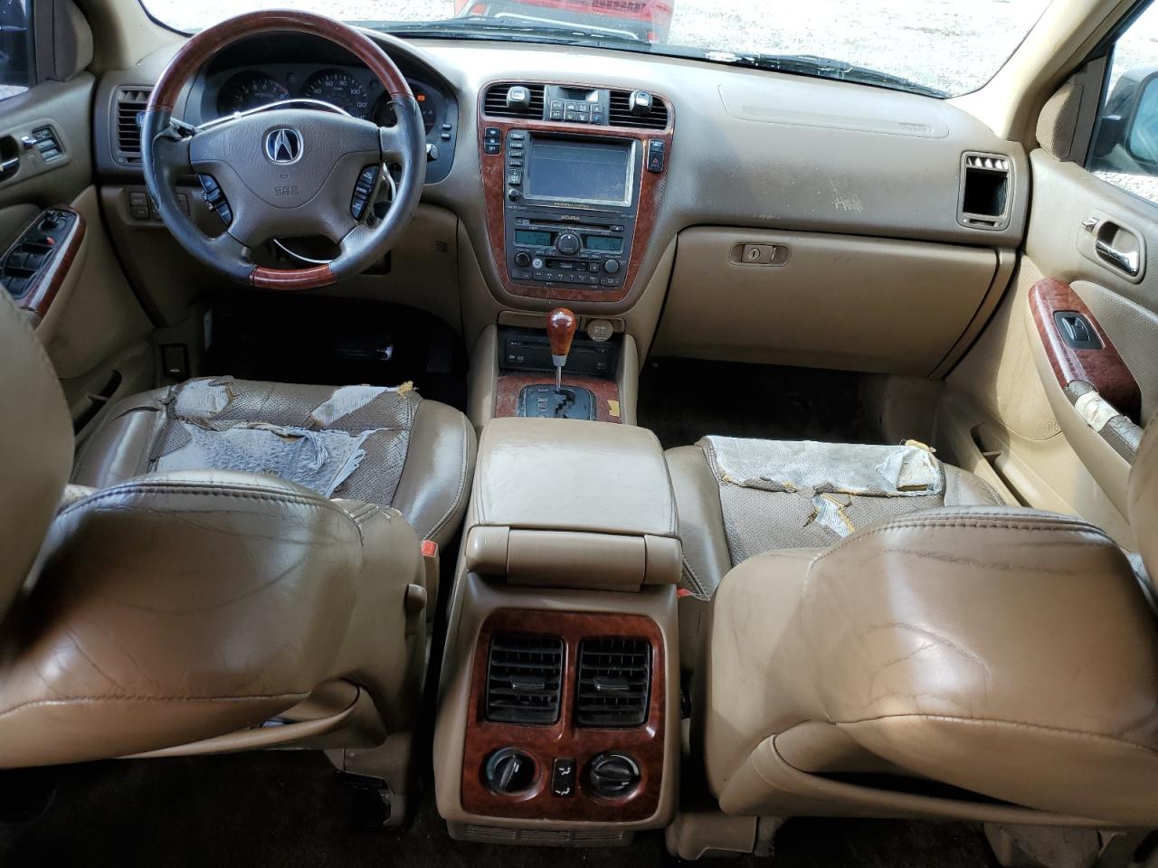 2003 Acura MDX VIN 2HNYD18913H538149 Copart auction photo, rear end / minor dent/scratches damage thumbnail 8
